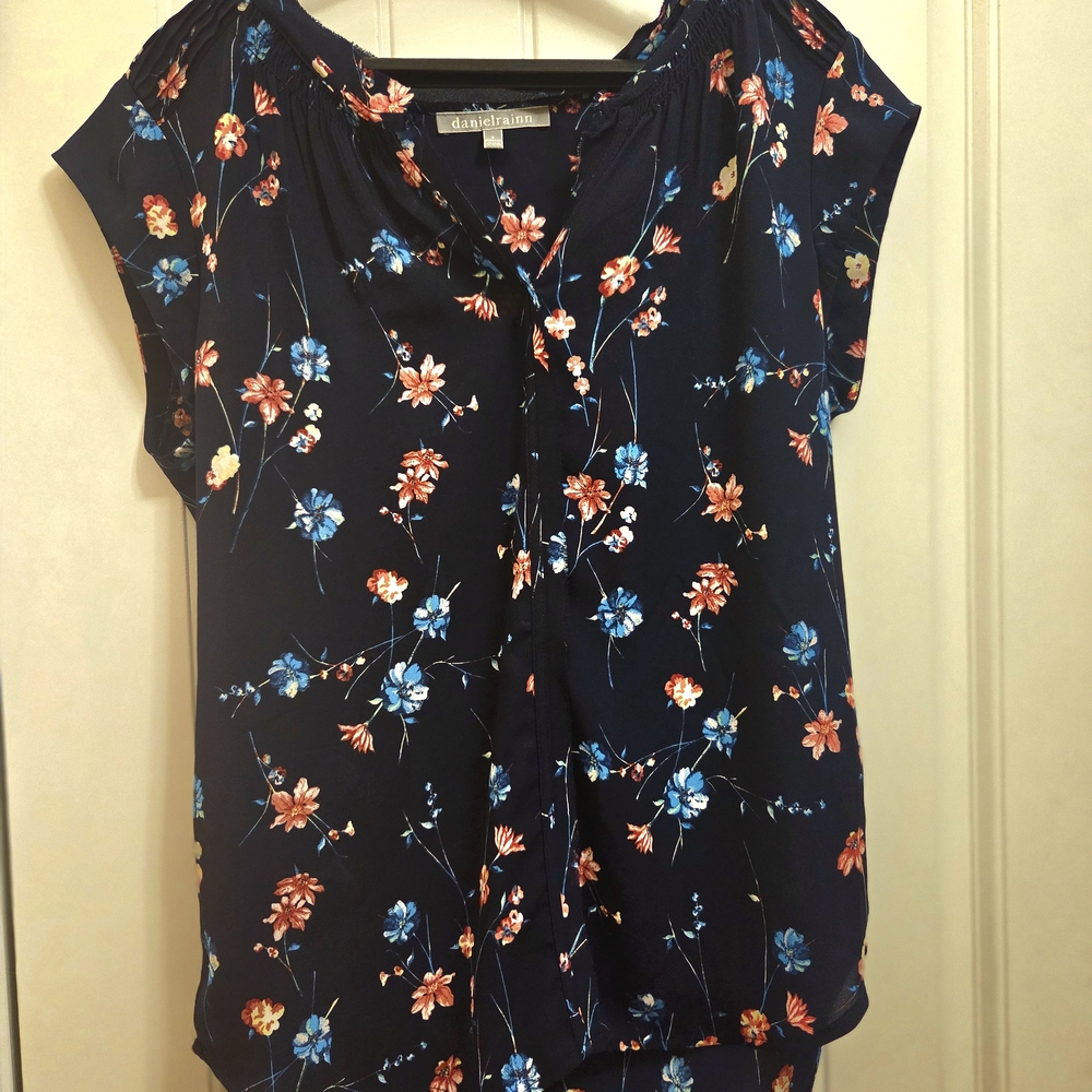 Floral Print Women's Top